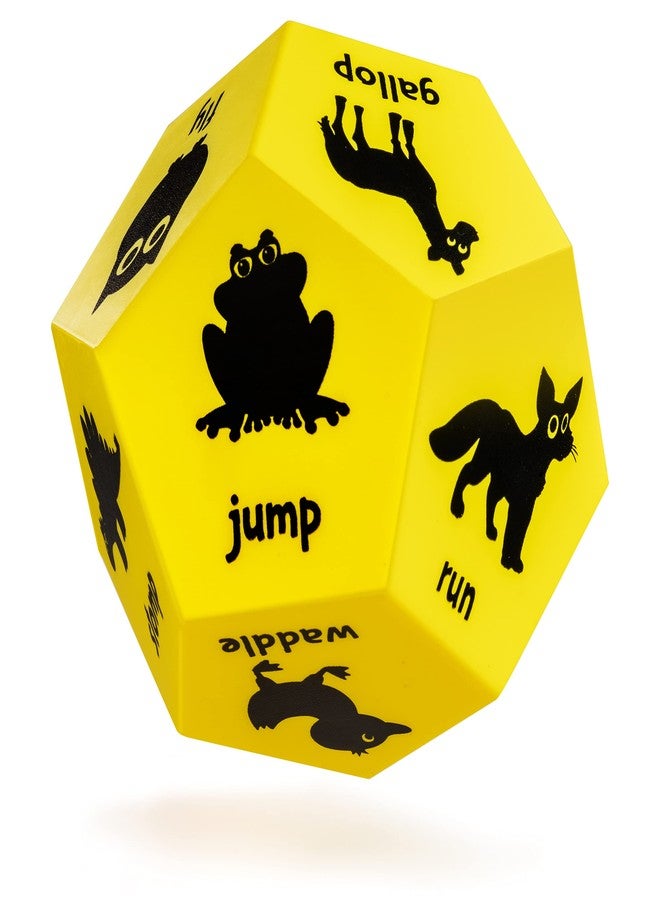 Covelico Animal Exercise Dice - Kids Exercise Equipment, Gross Motor Toys for Toddlers 3-5 & Physical Education Equipment, Recess Toys for Elementary Outside or Indoor Physical Activities for Kids - Image 1